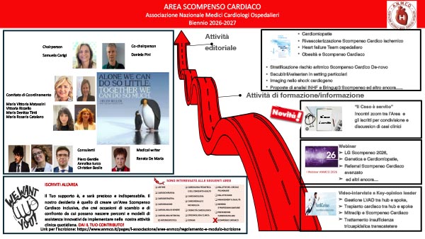 L’Area Scompenso Cardiaco 2026-2027