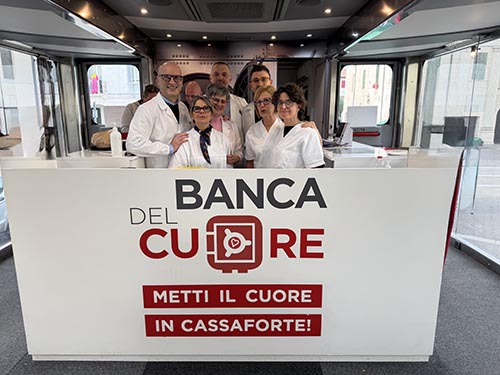 Il cuore torna in piazza: il Truck Tour Banca del Cuore protagonista in Veneto