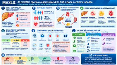 MASLD e rischio cardiovascolare: il fegato come marker di disfunzione cardiometabolica