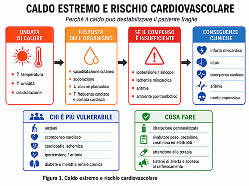 Il cuore nel clima che cambia: caldo estremo e rischio cardiovascolare in Italia